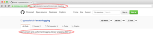 github scala logging repository