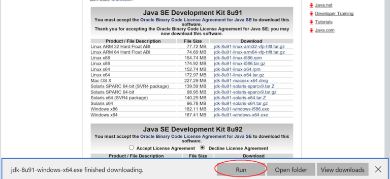 Scala Environment Setup - Install Java Development Kit (JDK)