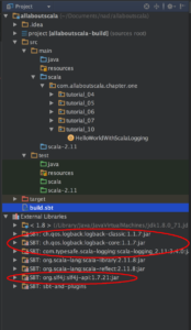 intellij import dependencies external tab