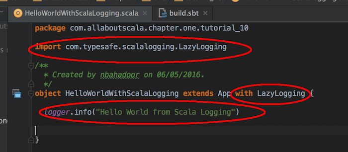 intellij import dependencies using logging