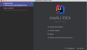 IntelliJ IDEA Open Project